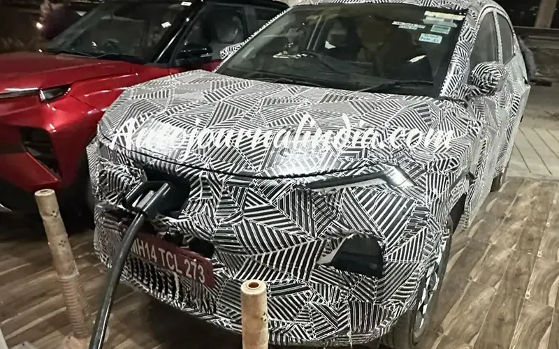 Unveiled: Tata Curvv EV Spotted Charging Before Its 2024 Launch